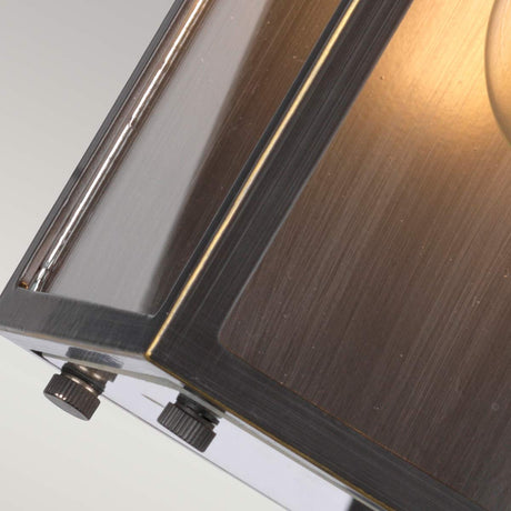 Feiss Outdoor Wall Light from the Glenview range. Glenview 1 Light Wall Lantern Product Code = FE-GLENVIEW-S