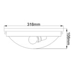 Feiss Ceiling Flush from the Gravity range. Gravity 2 Light Flush Light – SKU FE-GRAVITY-F-PC