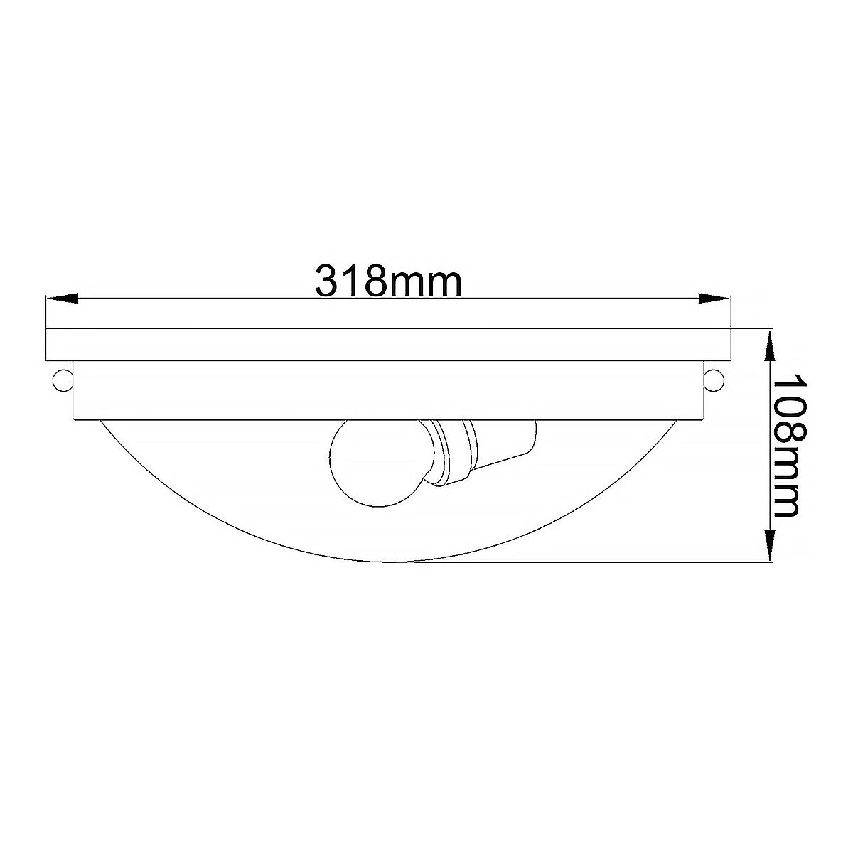 Feiss Ceiling Flush from the Gravity range. Gravity 2 Light Flush Light – SKU FE-GRAVITY-F-PC