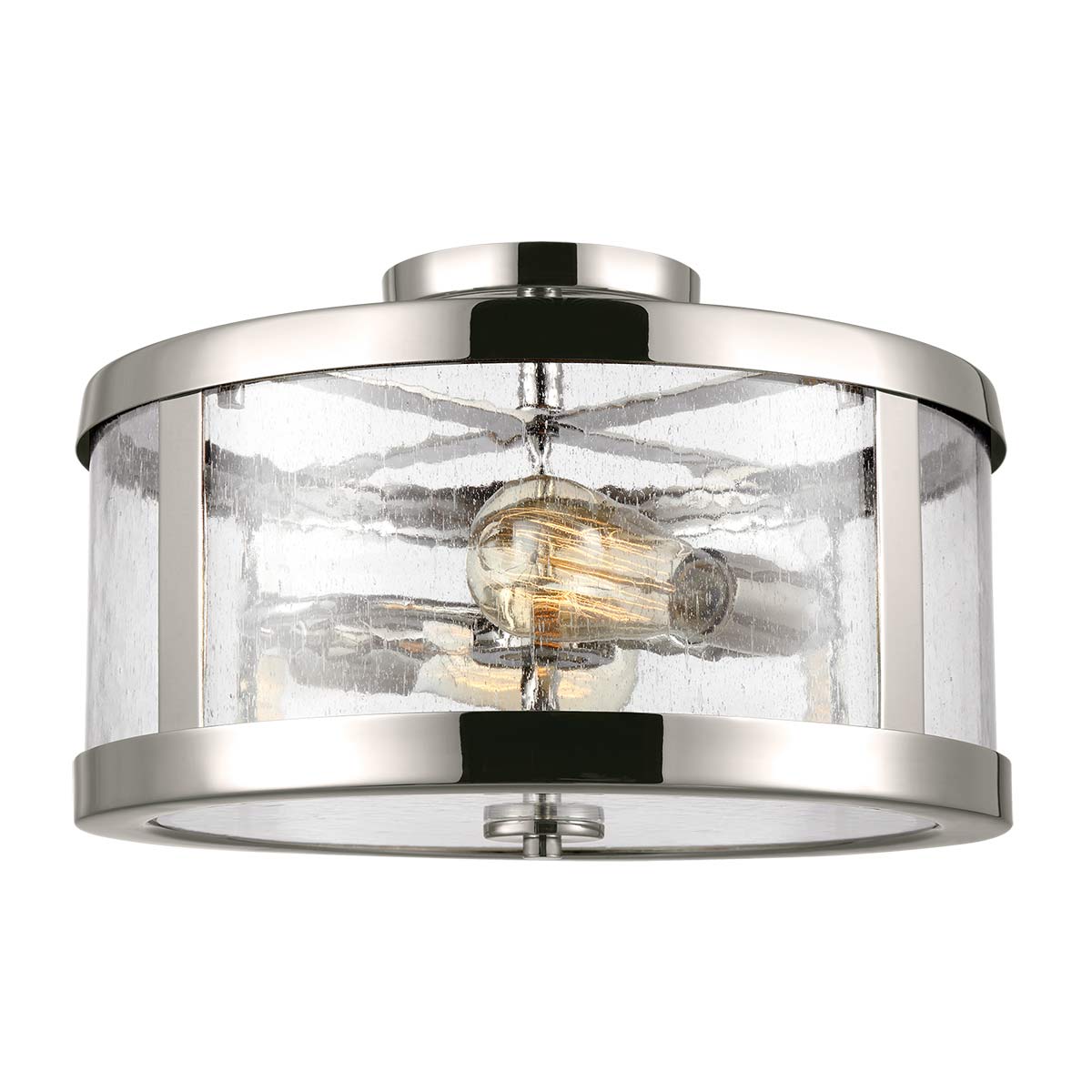 Feiss Ceiling Semi-Flush from the Harrow range. Harrow 2 Light Semi-Flush Product Code = FE-HARROW-SF