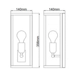 Feiss Wall light from the Harrow range. Harrow 1Lt Wall Light  Product Code = FE-HARROW1