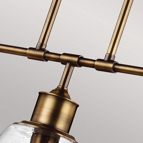 Feiss Chandelier from the Hobson range. Hobson 3 Light Island Light Product Code = FE-HOBSON-3P-AB