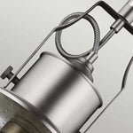 Feiss Pendant from the Hobson range. Hobson 1 Light Large Pendant Satin Nickel Product Code = FE-HOBSON-P-L-SN