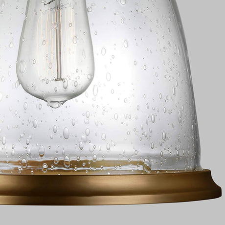 Feiss Pendant from the Hobson range. Hobson 1 Light Medium Pendant Product Code = FE-HOBSON-P-M-AB