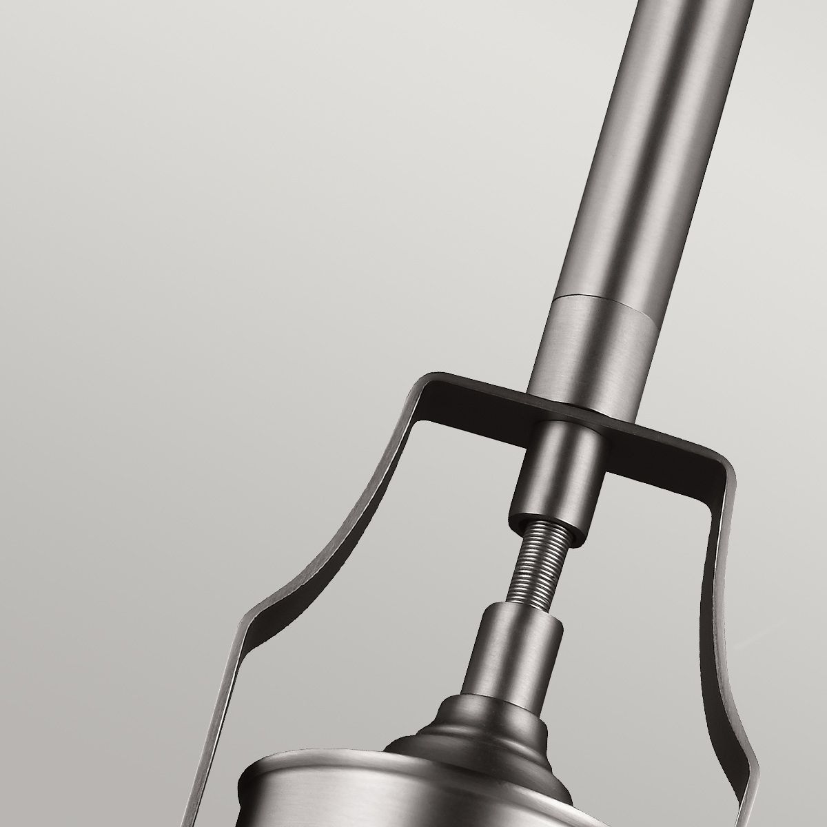 Feiss Pendant from the Hobson range. Hobson 1 Light Medium Pendant – SKU FE-HOBSON-P-M-SN