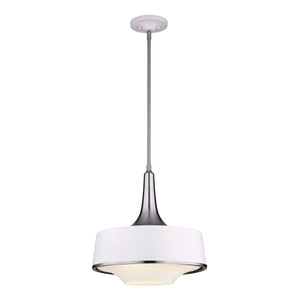 Feiss Pendant from the Holloway range. Holloway 4Lt Pendant - White Product Code = FE-HOLLOWAY-4P-W