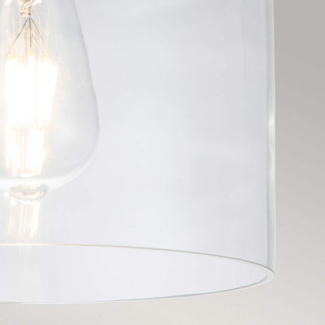 Feiss Ceiling Flush from the Hounslow range. Hounslow 1 Light Flush Light Product Code = FE-HOUNSLOW-F-BB