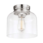 Feiss Ceiling Flush from the Hounslow range. Hounslow 1 Light Flush Light Product Code = FE-HOUNSLOW-F-PN
