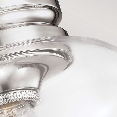 Feiss Ceiling Flush from the Hounslow range. Hounslow 1 Light Flush Light Product Code = FE-HOUNSLOW-F-PN