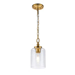 Feiss Pendant from the Hounslow range. Hounslow 1 Light Mini Pendant  Product Code = FE-HOUNSLOW-P-BB