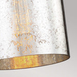 Feiss Pendant from the Hounslow range. Hounslow 1 Light Mini Pendant Brushed Steel Product Code = FE-HOUNSLOW-P-BS