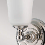 Feiss Wall Light from the Huguenot Lake range. Huguenot Lake 1 Light Wall Light Product Code = FE-HUGOLAKE1BATH