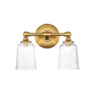 Feiss Wall Light from the Huguenot Lake range. Huguenot Lake 2 Light Wall Light Product Code = FE-HUGOLAKE2BATH-BB