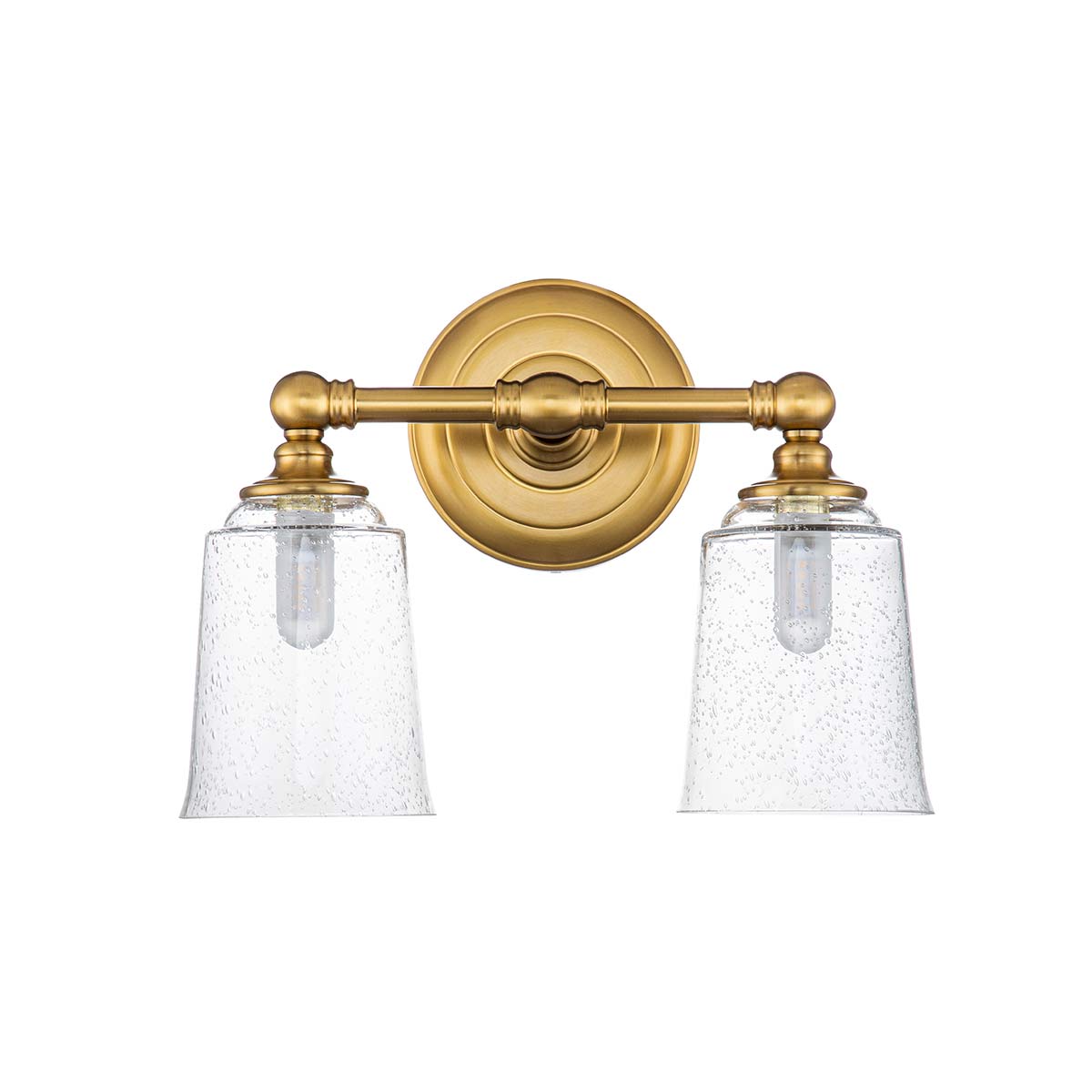 Feiss Wall Light from the Huguenot Lake range. Huguenot Lake 2 Light Wall Light Product Code = FE-HUGOLAKE2BATH-BB