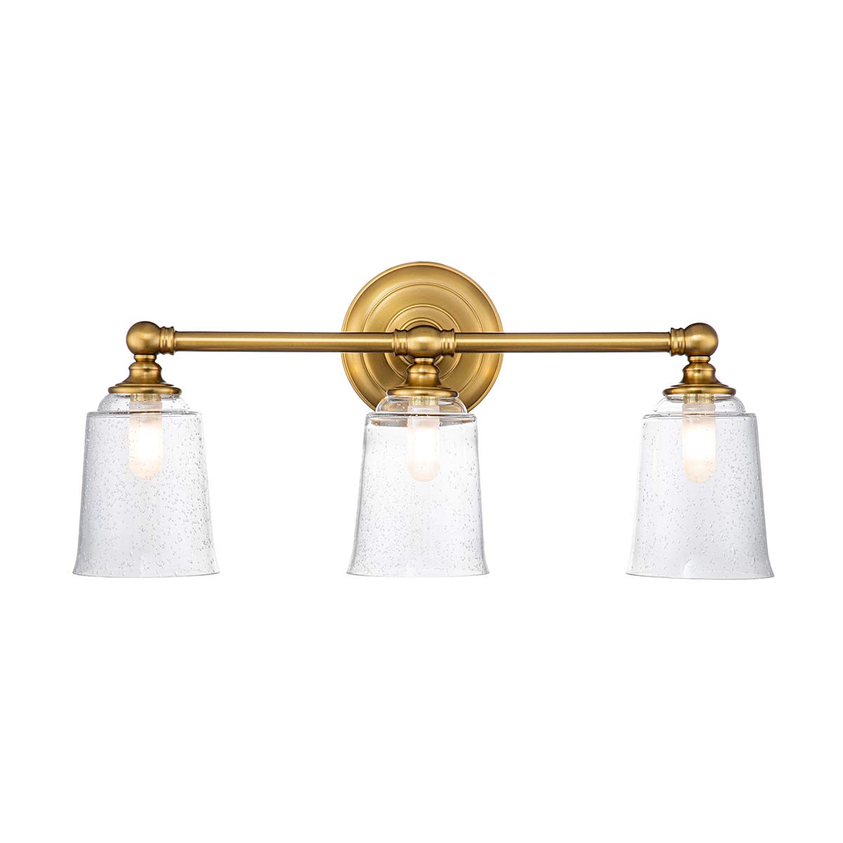 Feiss Wall Light from the Huguenot Lake range. Huguenot Lake 3 Light Wall Light Product Code = FE-HUGOLAKE3BATH-BB