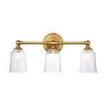 Feiss Wall Light from the Huguenot Lake range. Huguenot Lake 3 Light Wall Light Product Code = FE-HUGOLAKE3BATH-BB
