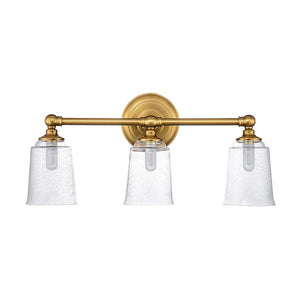 Feiss Wall Light from the Huguenot Lake range. Huguenot Lake 3 Light Wall Light Product Code = FE-HUGOLAKE3BATH-BB