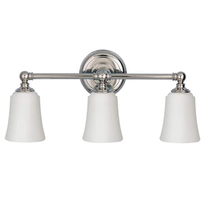 Feiss Wall Light from the Huguenot Lake range. Huguenot Lake 3 Light Wall Light Product Code = FE-HUGOLAKE3BATH