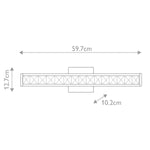 Feiss Wall Light from the Jessie range. Jessie 1 Light LED Wall Light – SKU FE-JESSIE-BATH