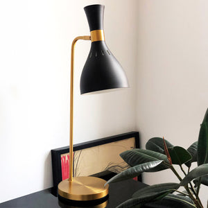 Feiss Table lamp from the Joan range. Joan 1 Light Table Lamp Product Code = FE-JOAN-TL-MB