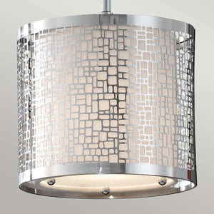Feiss Pendant from the Joplin range. Joplin 1 Light Mini Pendant Product Code = FE-JOPLIN-MP