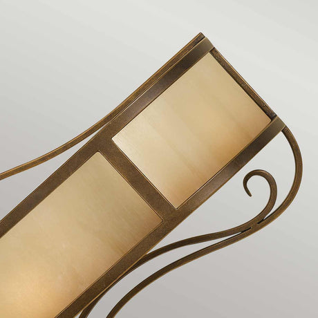 Feiss Wall Light from the Justine range. Justine 2 Light Wall Light - Horizontal Product Code = FE-JUSTINE2-A