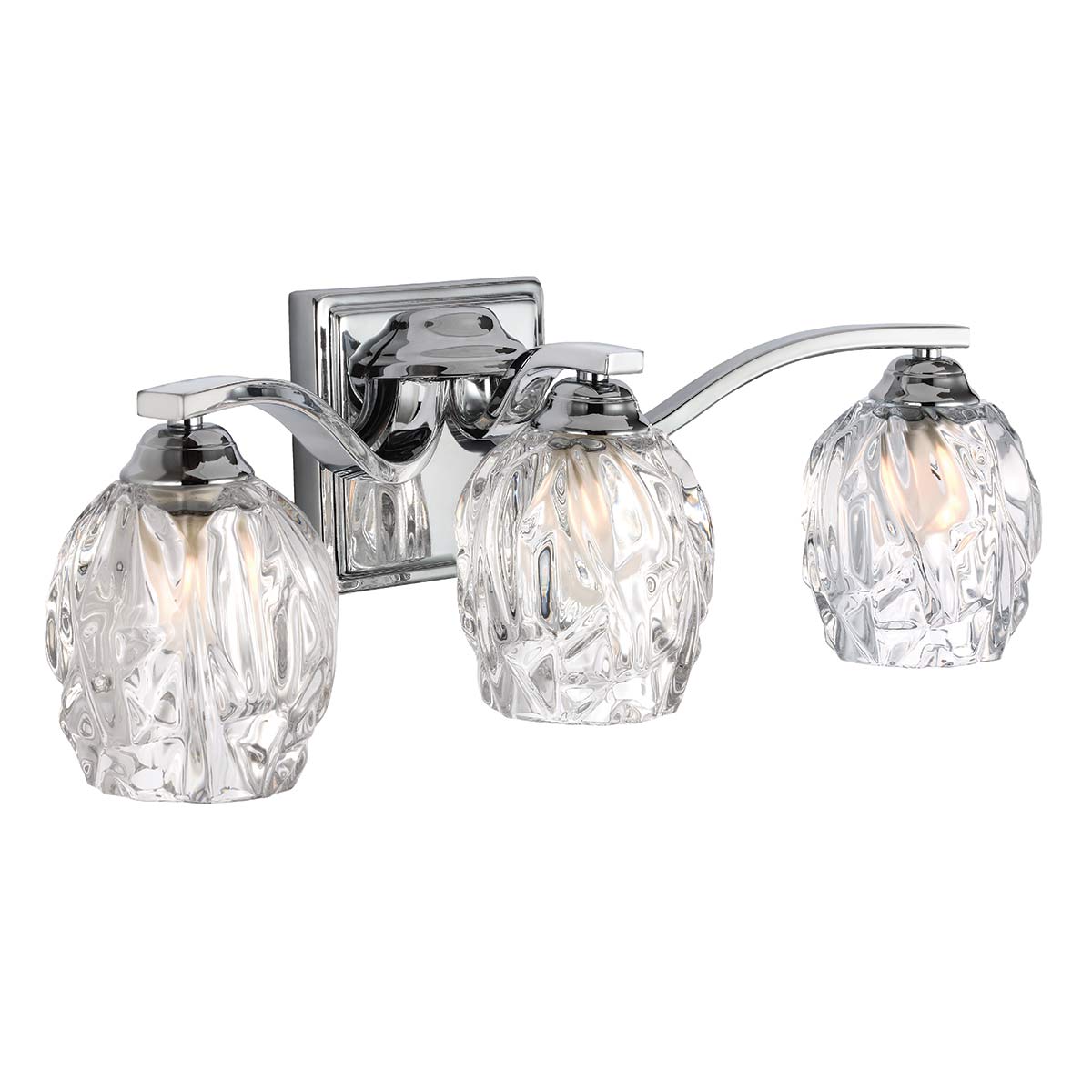 Feiss Wall Light from the Kalli range. Kalli 3 Light Above Mirror Light Product Code = FE-KALLI3-BATH