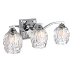 Feiss Wall Light from the Kalli range. Kalli 3 Light Above Mirror Light Product Code = FE-KALLI3-BATH