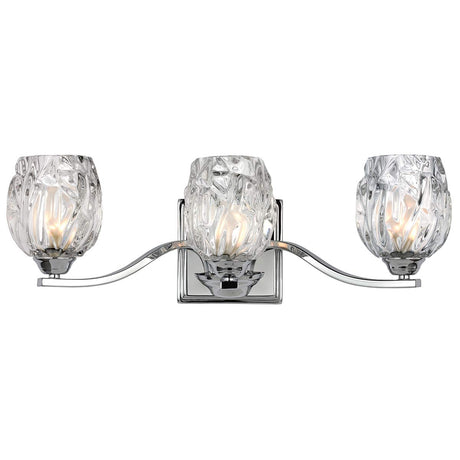 Feiss Wall Light from the Kalli range. Kalli 3 Light Above Mirror Light Product Code = FE-KALLI3-BATH
