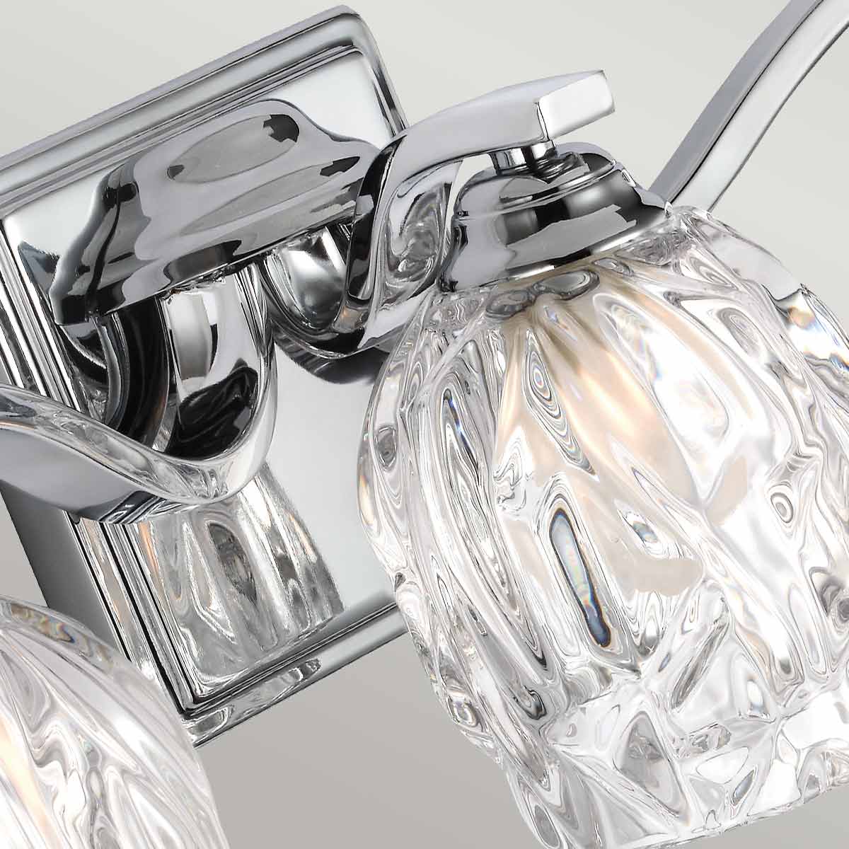 Feiss Wall Light from the Kalli range. Kalli 3 Light Above Mirror Light Product Code = FE-KALLI3-BATH
