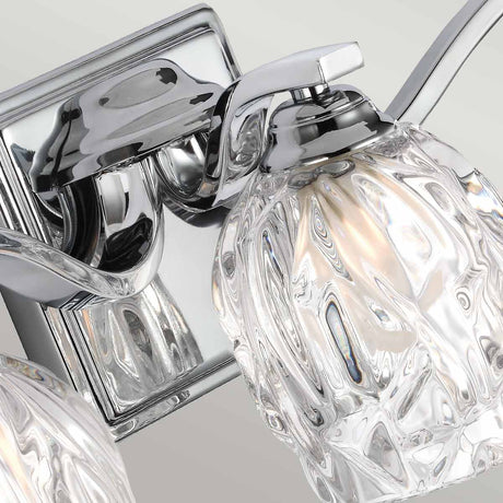 Feiss Wall Light from the Kalli range. Kalli 3 Light Above Mirror Light Product Code = FE-KALLI3-BATH