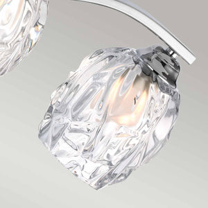 Feiss Wall Light from the Kalli range. Kalli 3 Light Above Mirror Light Product Code = FE-KALLI3-BATH