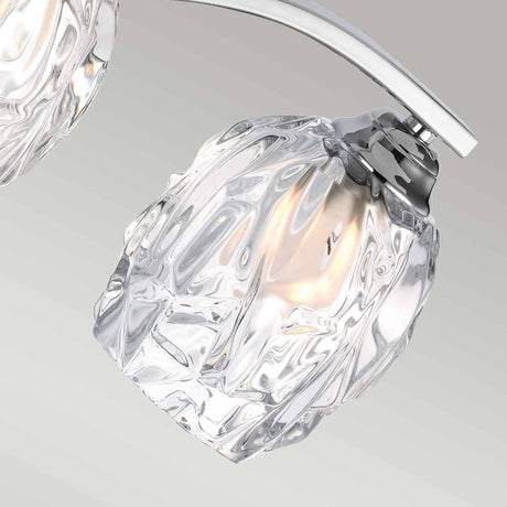 Feiss Wall Light from the Kalli range. Kalli 3 Light Above Mirror Light Product Code = FE-KALLI3-BATH