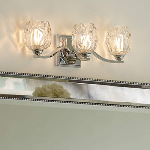 Feiss Wall Light from the Kalli range. Kalli 3 Light Above Mirror Light Product Code = FE-KALLI3-BATH