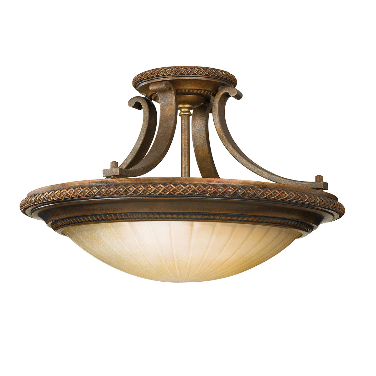 Feiss Ceiling Semi-Flush from the Kelham Hall range. Kelham Hall 2 Light Semi-Flush Light  Product Code = FE-KELHAM-HALL-SF