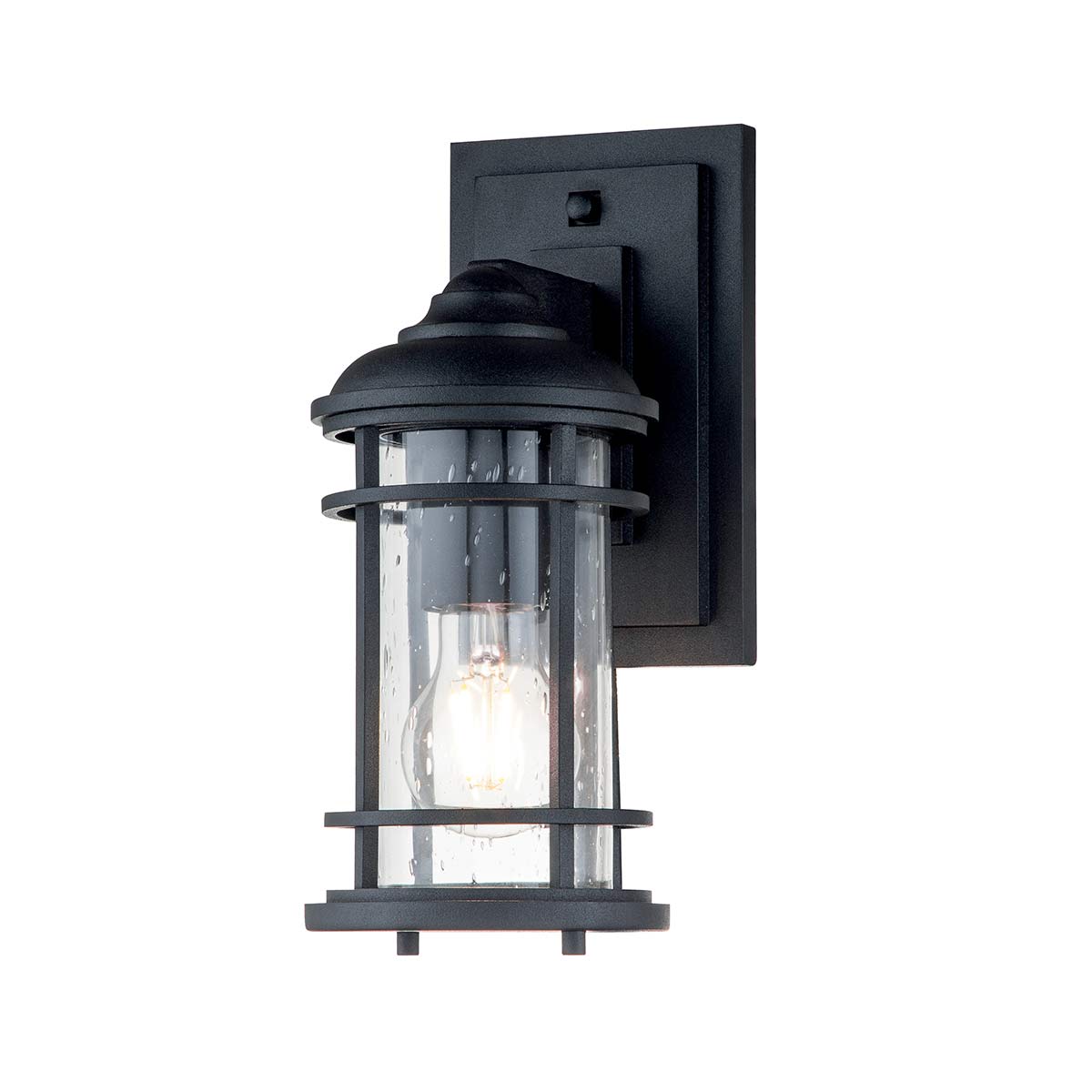 Feiss Outdoor Wall Light from the Lighthouse range. Lighthouse 1 Light Small Wall Lantern Product Code = FE-LIGHTHOUSE2-S-BLK