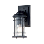 Feiss Outdoor Wall Light from the Lighthouse range. Lighthouse 1 Light Small Wall Lantern Product Code = FE-LIGHTHOUSE2-S-BLK