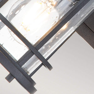Feiss Outdoor Wall Light from the Lighthouse range. Lighthouse 1 Light Small Wall Lantern Product Code = FE-LIGHTHOUSE2-S-BLK