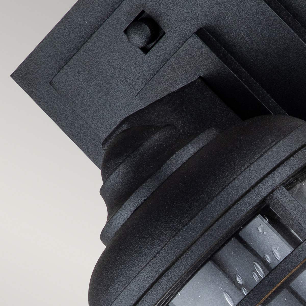 Feiss Outdoor Wall Light from the Lighthouse range. Lighthouse 1 Light Small Wall Lantern Product Code = FE-LIGHTHOUSE2-S-BLK