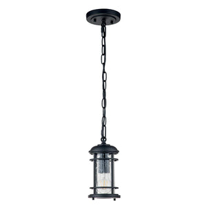 Feiss Outdoor Hanging from the Lighthouse range. Lighthouse 1 Light Small Chain Lantern Product Code = FE-LIGHTHOUSE8-S-BLK