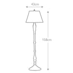 Feiss Floor Lamp from the Lincolndale range. Lincolndale 1 Light Floor Lamp – SKU FE-LINCOLNDALE-FL