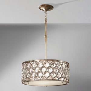 Feiss Pendant from the Lucia range. Lucia 3 Light Pendant Chandelier Product Code = FE-LUCIA-B