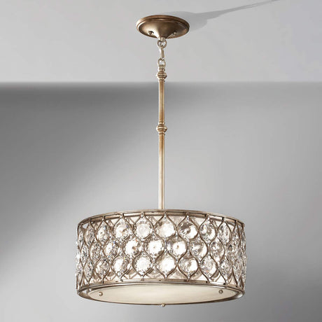 Feiss Pendant from the Lucia range. Lucia 3 Light Pendant Chandelier Product Code = FE-LUCIA-B