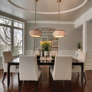 Feiss Pendant from the Lucia range. Lucia 3 Light Pendant Chandelier Product Code = FE-LUCIA-B