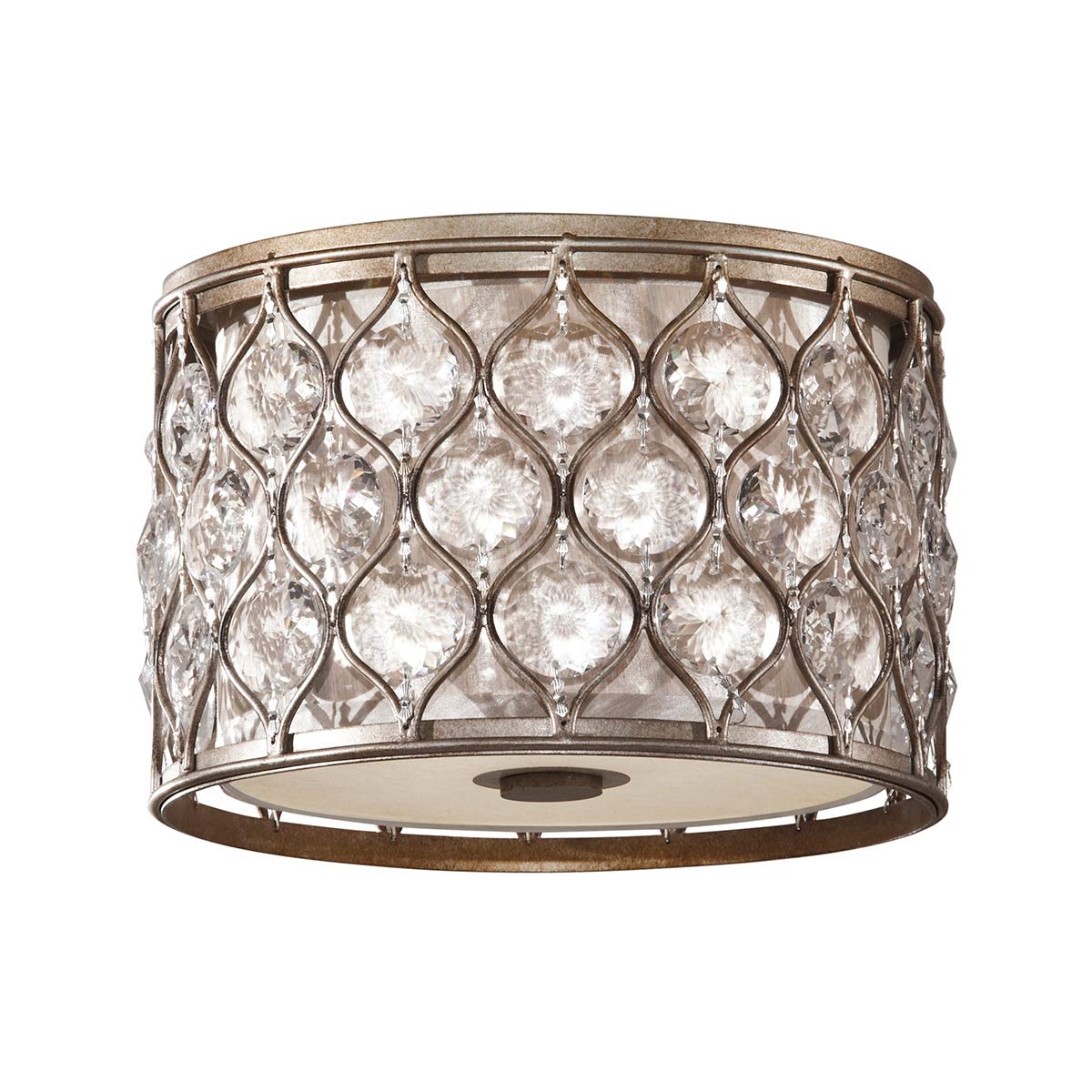 Feiss Ceiling Flush from the Lucia range. Lucia 2 Light Flush Product Code = FE-LUCIA-F