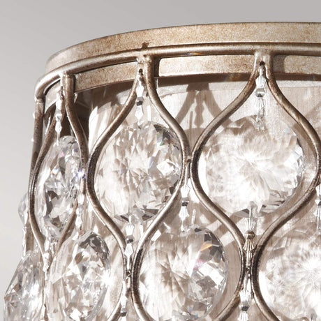 Feiss Ceiling Flush from the Lucia range. Lucia 2 Light Flush Product Code = FE-LUCIA-F