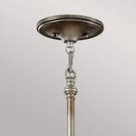 Feiss Chandelier from the Lucia range. Lucia 6 Light Chandelier  Product Code = FE-LUCIA-P-E-2TR