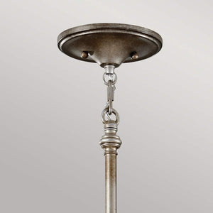 Feiss Chandelier from the Lucia range. Lucia 6 Light Chandelier  Product Code = FE-LUCIA-P-E-2TR