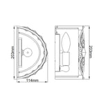 Feiss Wall Light from the Lucia range. Lucia 1 Light Wall Light – SKU FE-LUCIA1