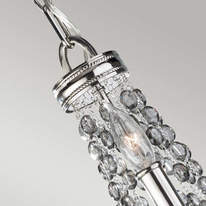 Feiss Chandelier from the Malia range. Malia 3Lt Chandelier Product Code = FE-MALIA3